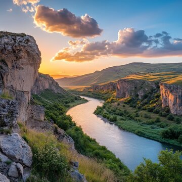 Armenia: River beauty.