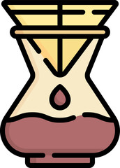 drip Illustration on a white background    