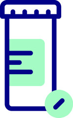 drugs Illustration on a white background   