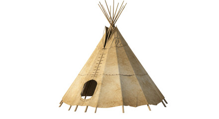 Isolated Teepee Tent © Jonas
