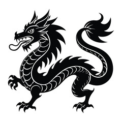 Obraz premium dragon vector illustration