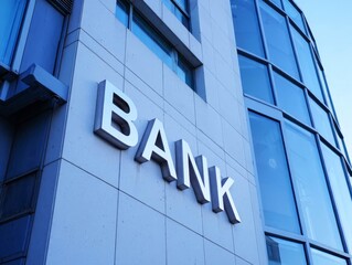 Obraz premium Bank building.