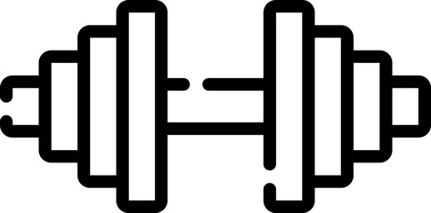 gym Illustration on a white background     