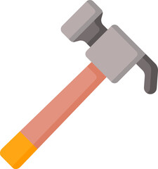 hammer Illustration on a white background     