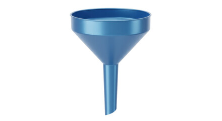 Isolated Blue Funnel