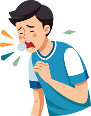 Sneezing or coughing