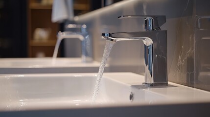 Plumber fitting bathroom sink. Featuring plumbing and bathroom fixture installation