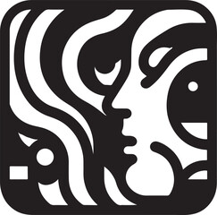 Square-Based Abstract Face Vector