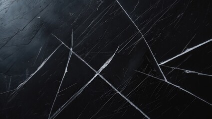 Scratched black ice texture