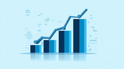 Stock market growth chart analysis financial investment performance
