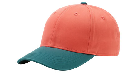 Isolated Two-Tone Baseball Cap