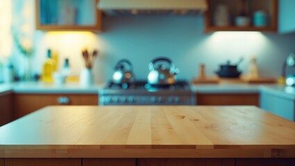 Free Area of Kitchen Space and Color Top