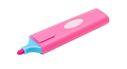 Isolated Pink Highlighter