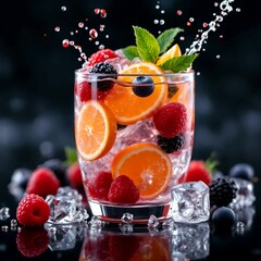 fresh fruit cocktail
