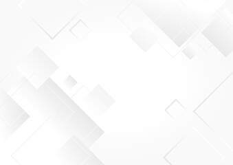 Obraz premium abstract white background with squares and lines