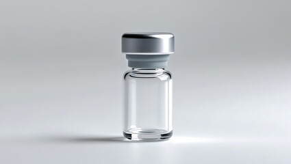Sterile Glass Vial with Metal Cap Pharmaceutical Packaging