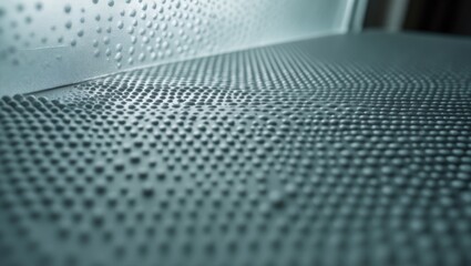 frosted glass windows in a residence