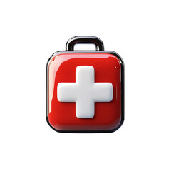 Obraz premium first aid kit isolated
