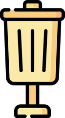 rubbish Illustration on a white background     