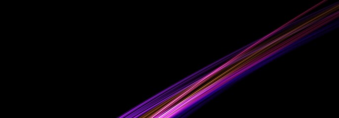 Horizontal abstract Web Banner design header with line light and black background for website design social media cover ads banner flyer invitation