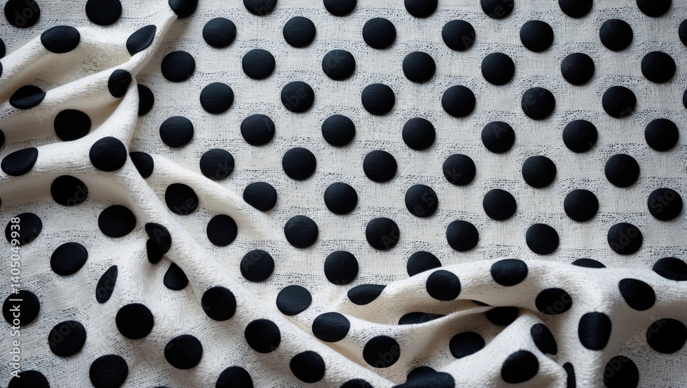 Poster Macro-Level Texture of Tweed Background