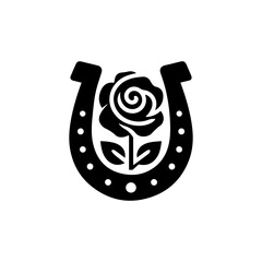 Kentucky Derby Horse Racing logo icon