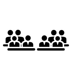 Jury icon with transparent background