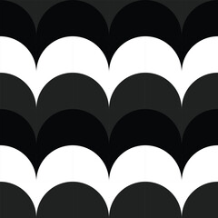 Modern Geometric Vector Seamless Pattern Digital Paper – Abstract Minimalist Background Design, Repeating Lines and Shapes, Contemporary Printable Texture for Scrapbooking, Web Design, Fabric, Package