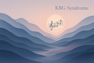 kgb syndrome awareness day paper cut background banner