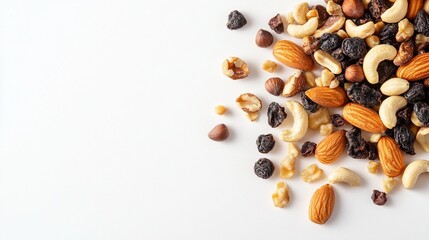 Obraz premium nuts and dried fruits