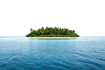 Tropical island paradise surrounded by tranquil blue waters perfect for beach holidays and relaxation getaways