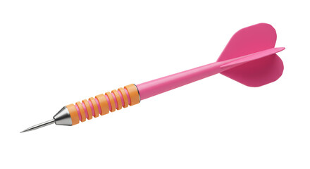 Isolated Pink Dart