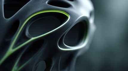 abstract green glass background