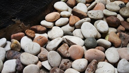 Photos of natural rocks with different colors, suitable for your background