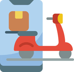 smartphone Illustration on a white background     