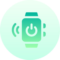 smartwatch Illustration on a white background     