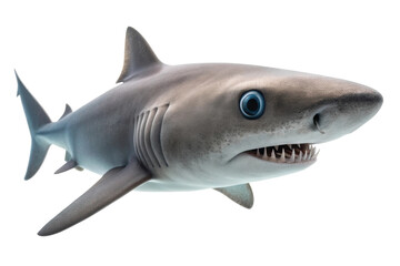 Fototapeta premium Captivating underwater predator showcasing agility and strength in the ocean environment