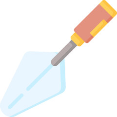 trowel Illustration on a white background     