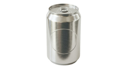 Isolated Aluminum Can