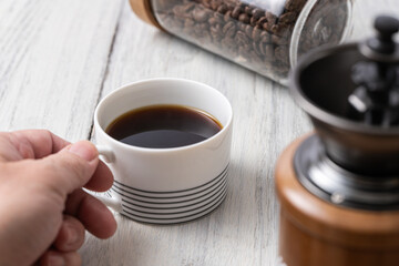 朝のコーヒータイム