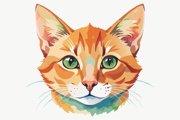 Fototapeta premium Animal Head Vector – Wild Animal Clipart Collection