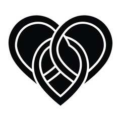 Silhouette of Bride and Groom Wedding Couple