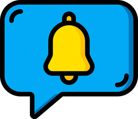 bell Illustration on a white background    