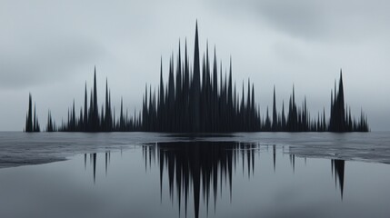 A Dark and Refined Oceanic Landscape