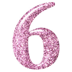 pink number 6