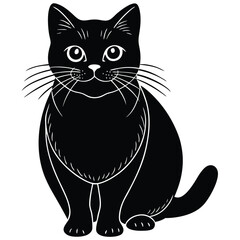 britesh shortaire vector cat