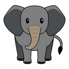 Cute Cartoon Elephant