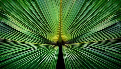 Fototapeta premium palm tree leaves