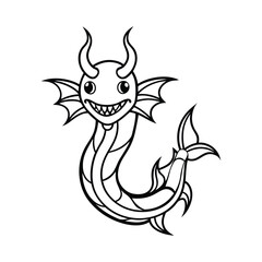 abyssal leviathan with horn