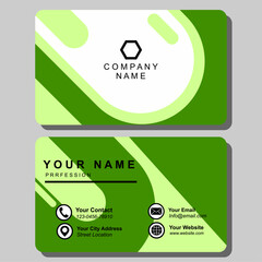 Card design for identify and business.